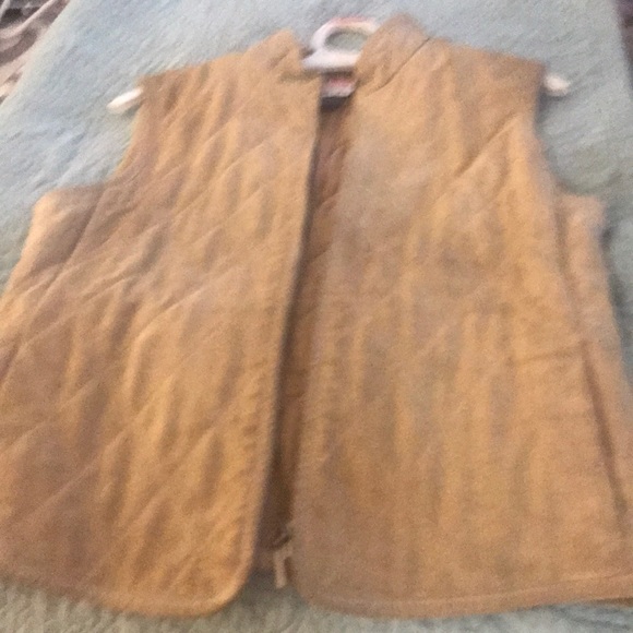 Ann Taylor leather vest - Picture 2 of 2